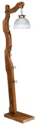 Lámpara de pie con tulipa Ø250mm - Alto 1670mm